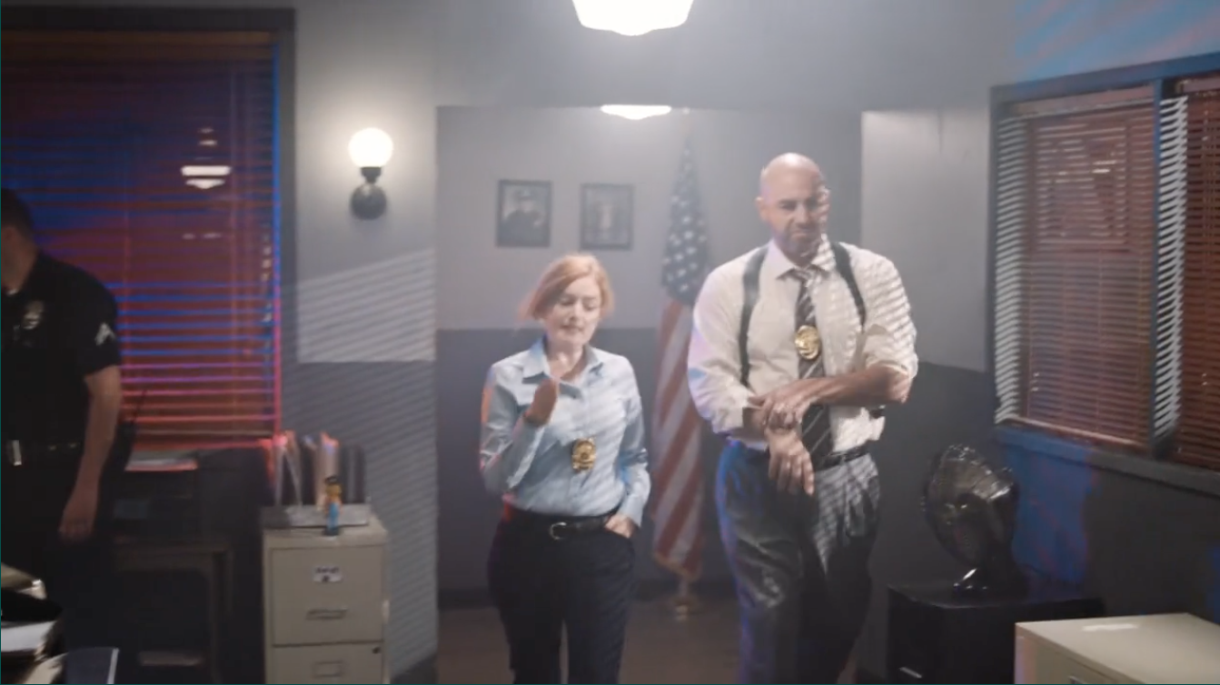 Police Station Standing Set