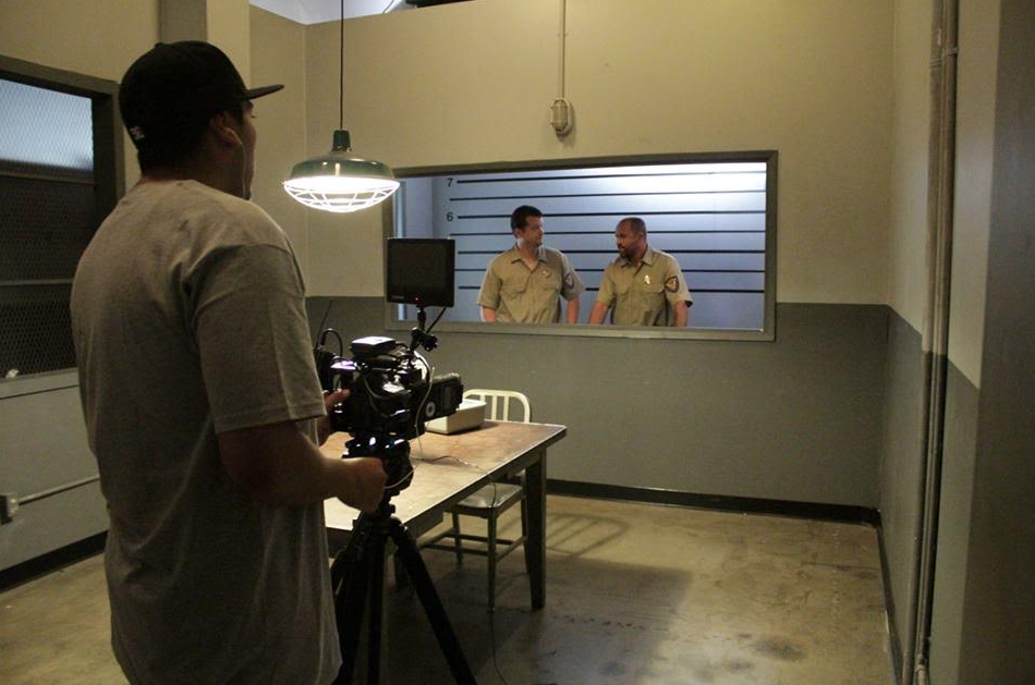 Interrogation as Line-up room
