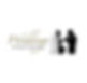 Weddings by Hess's Catering: Elegant couple silhouette logo