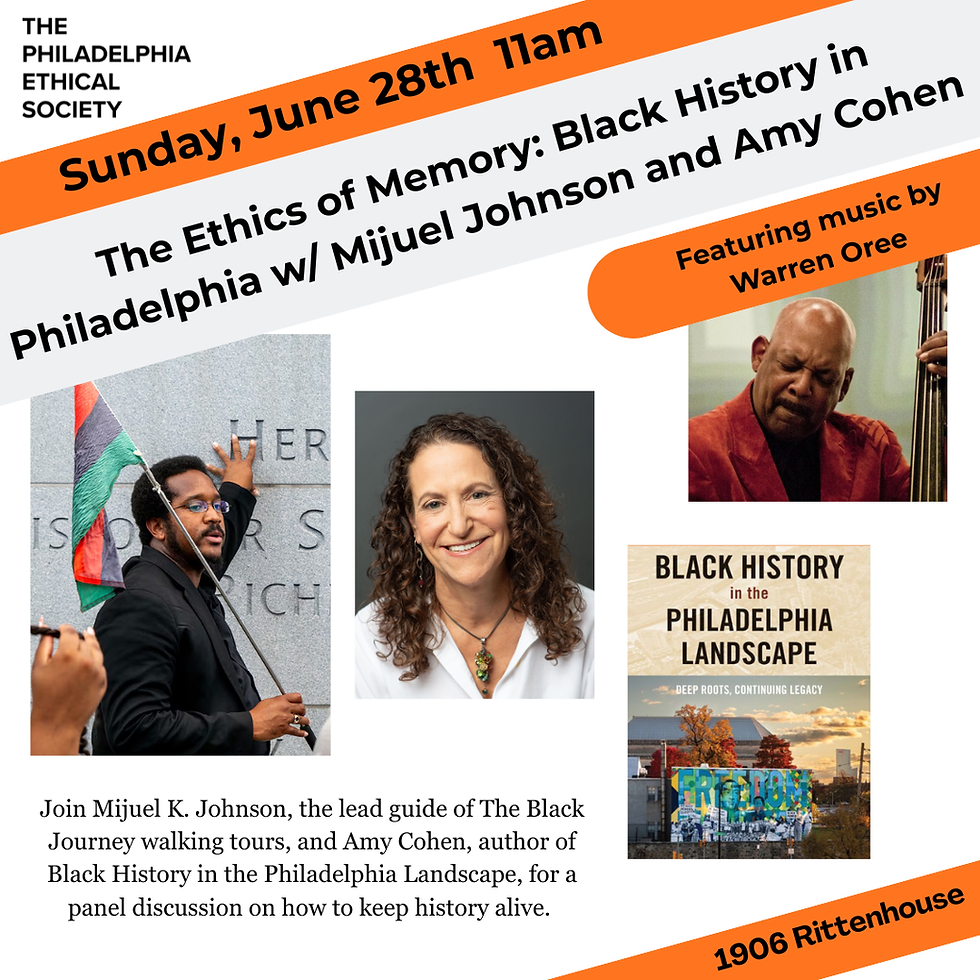 The Ethics of Memory w/ Mijuel Johnson and Amy Cohen
