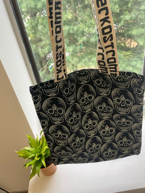 Skull Tote Bag