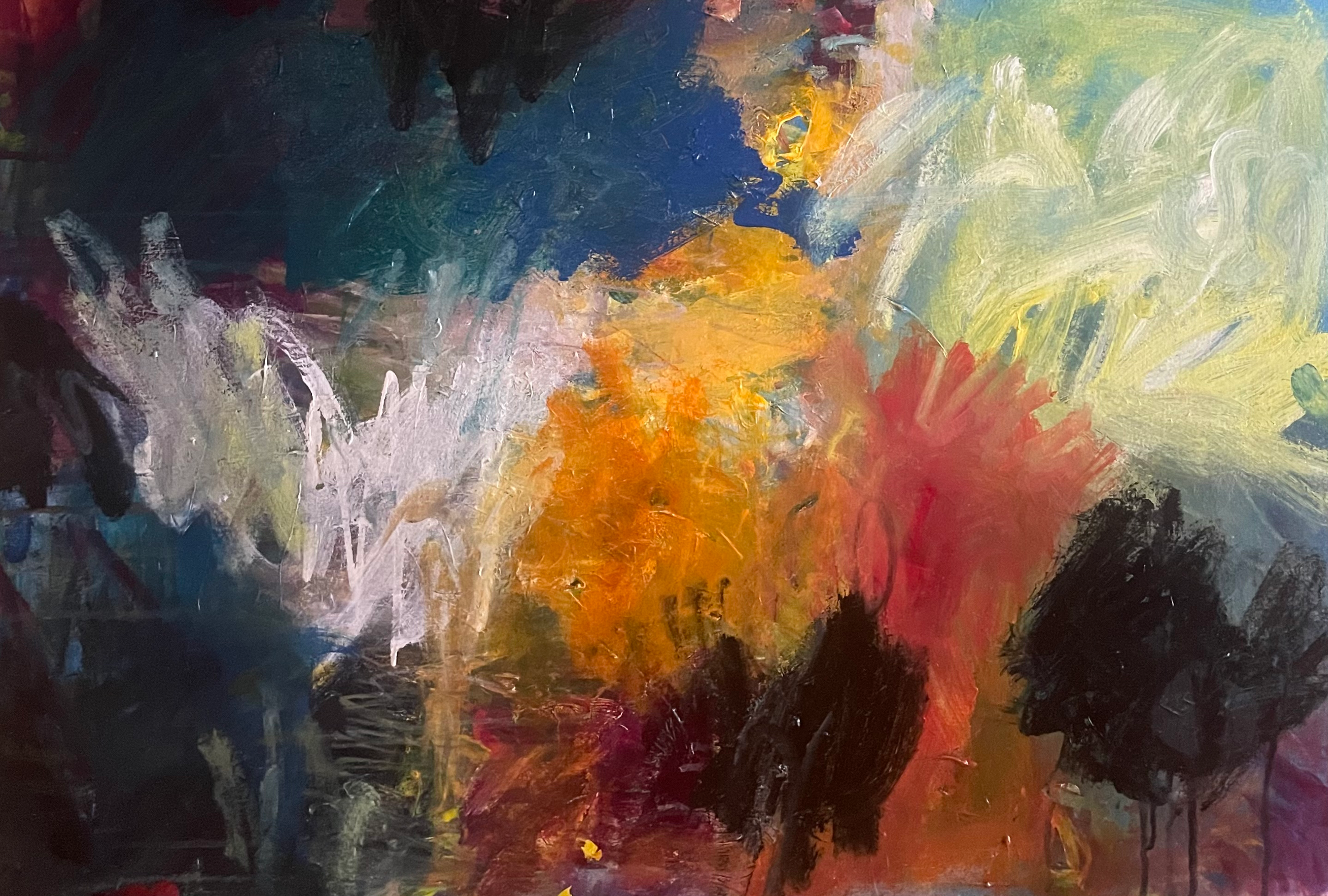 The Wildness Inside Me  50x70cm acrylic 