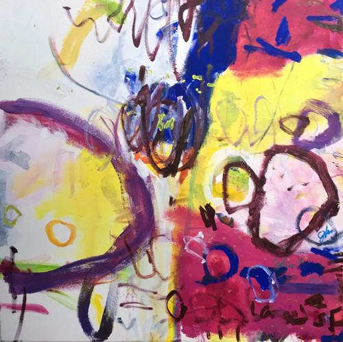 Term 2, 8 week Abstract painting program | theinnercreativeself