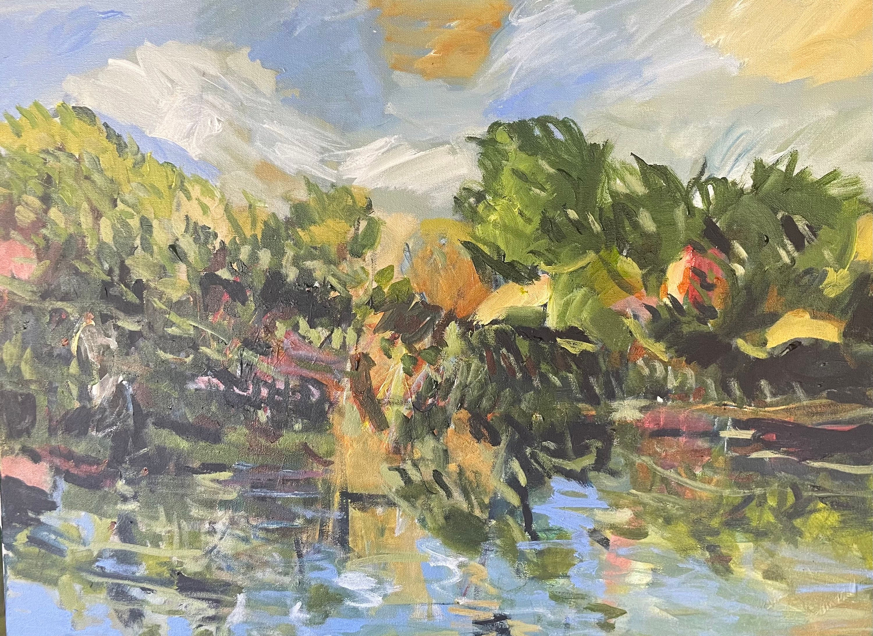 Chapmans Pool 60x80cm acrylic