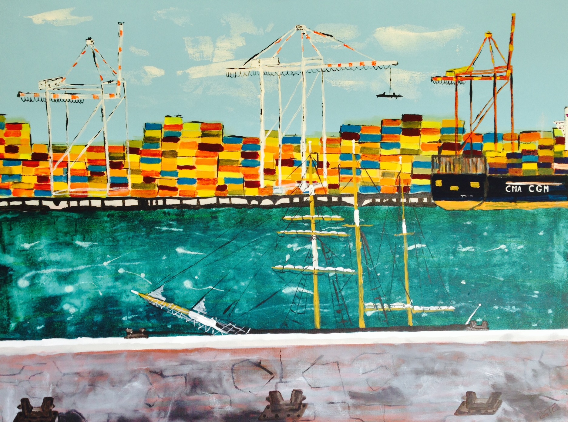 Ross Calnan, Fremantle Western Australia, David Giles Art Gallery