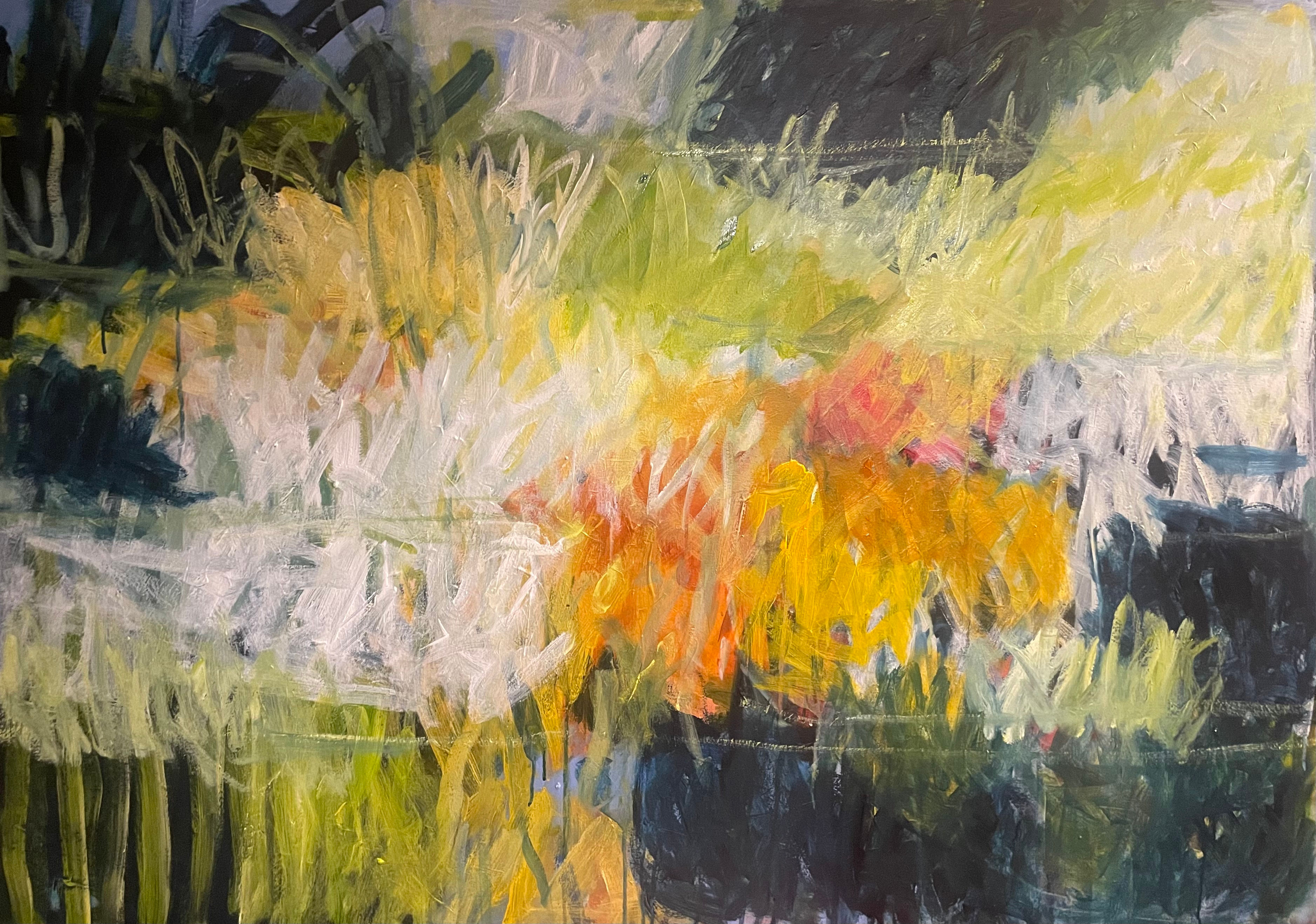 Djarlgarra River 100x140cm acrylic 