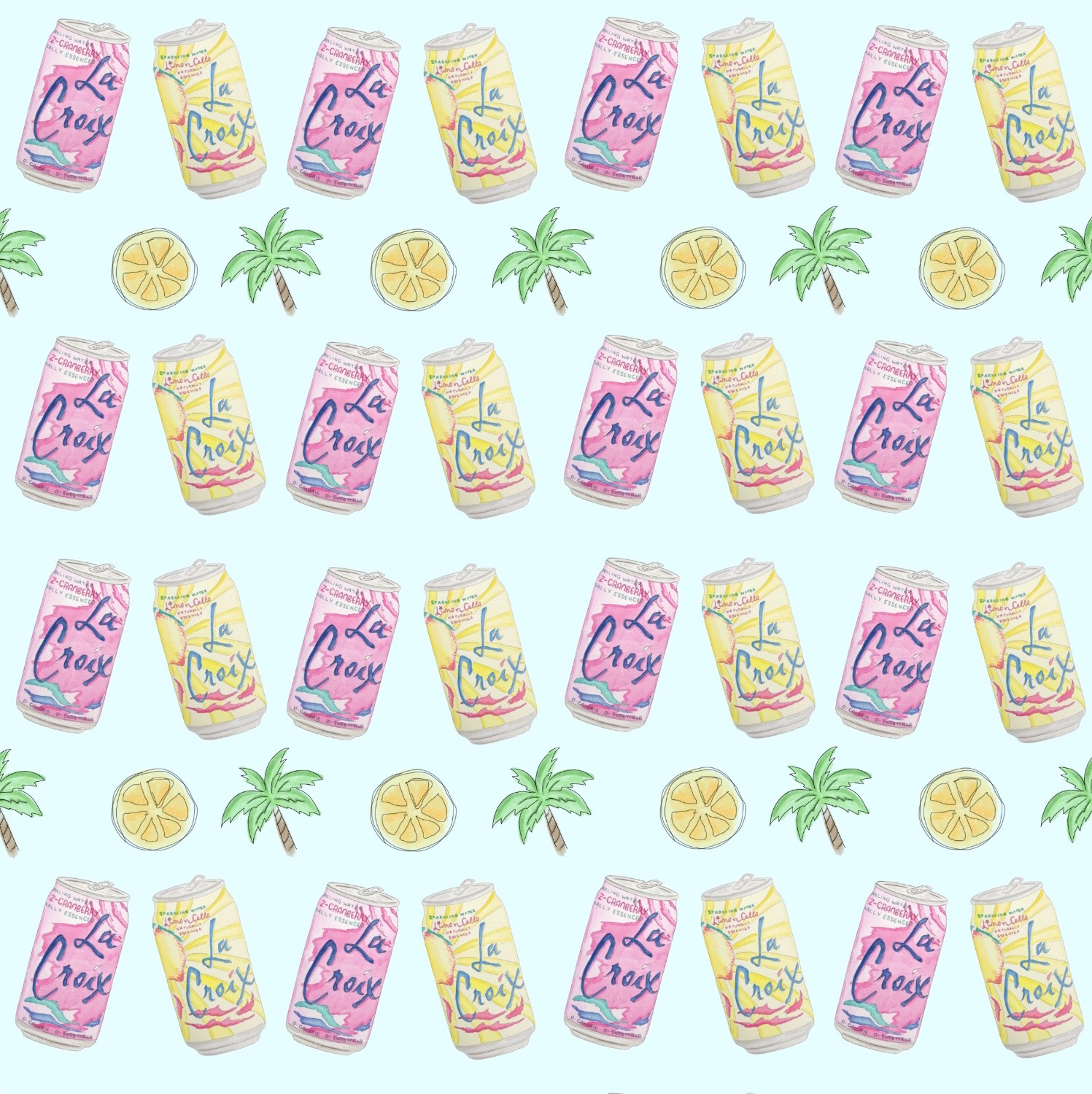 La Croix Can Pattern