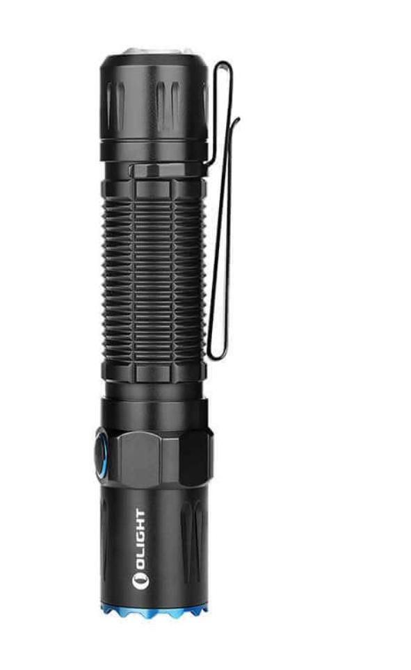 פנס יד קטן, שחור, עם קליפס