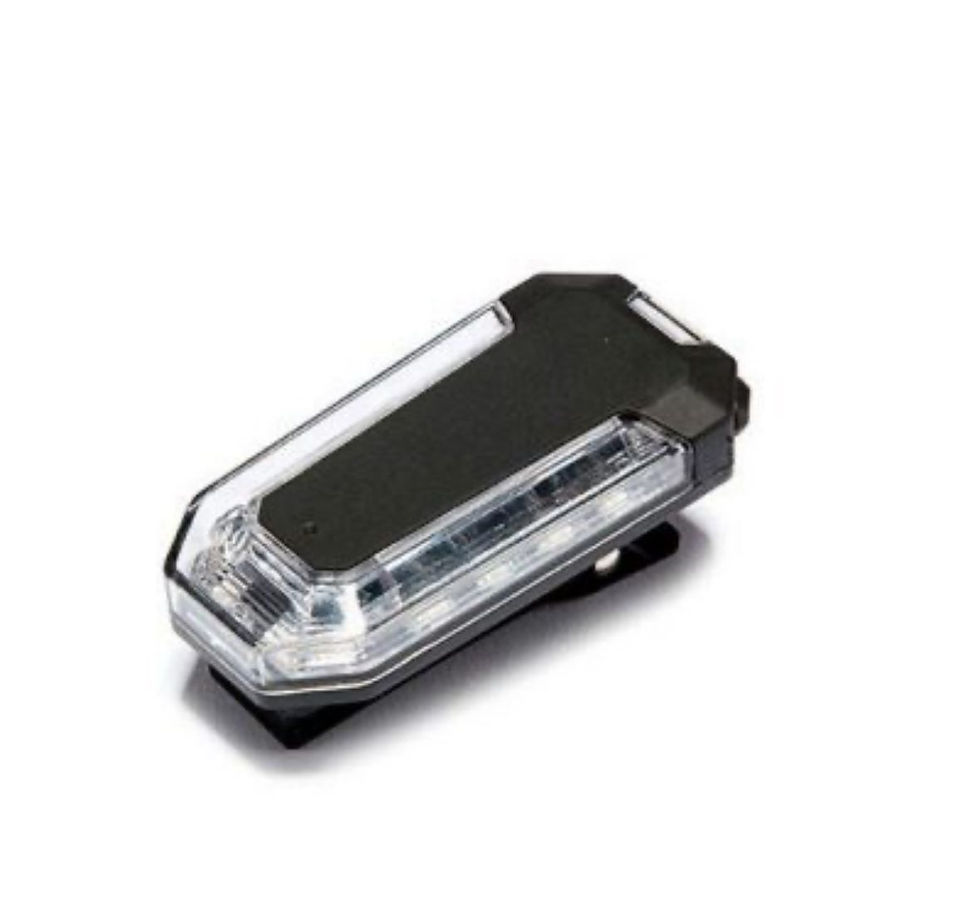 נורת אזהרה קטנה עם קליפ