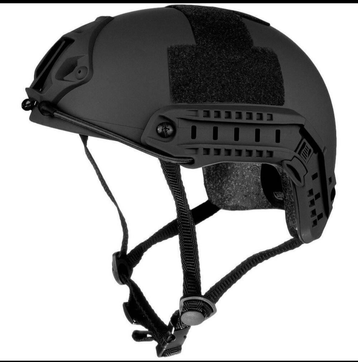 קסדת טקטית שחורה להגנה