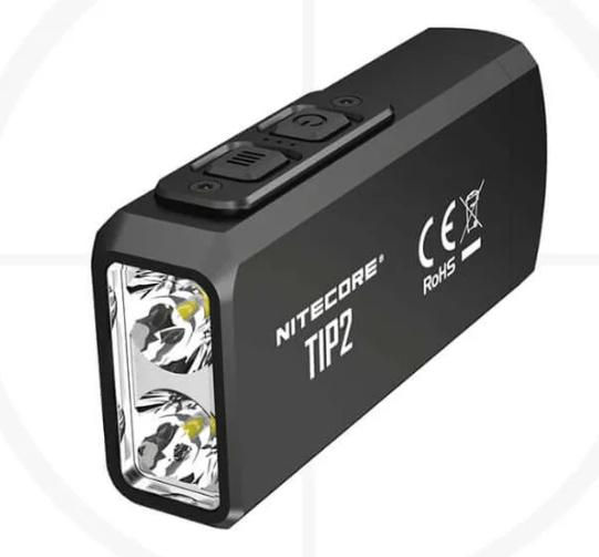 פנס נייטקור TIP2 קומפקטי, תאורת LED