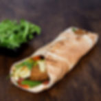 Falafel with Haloumi