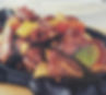 Pork Spareribs in Peking Sauce Sizzling