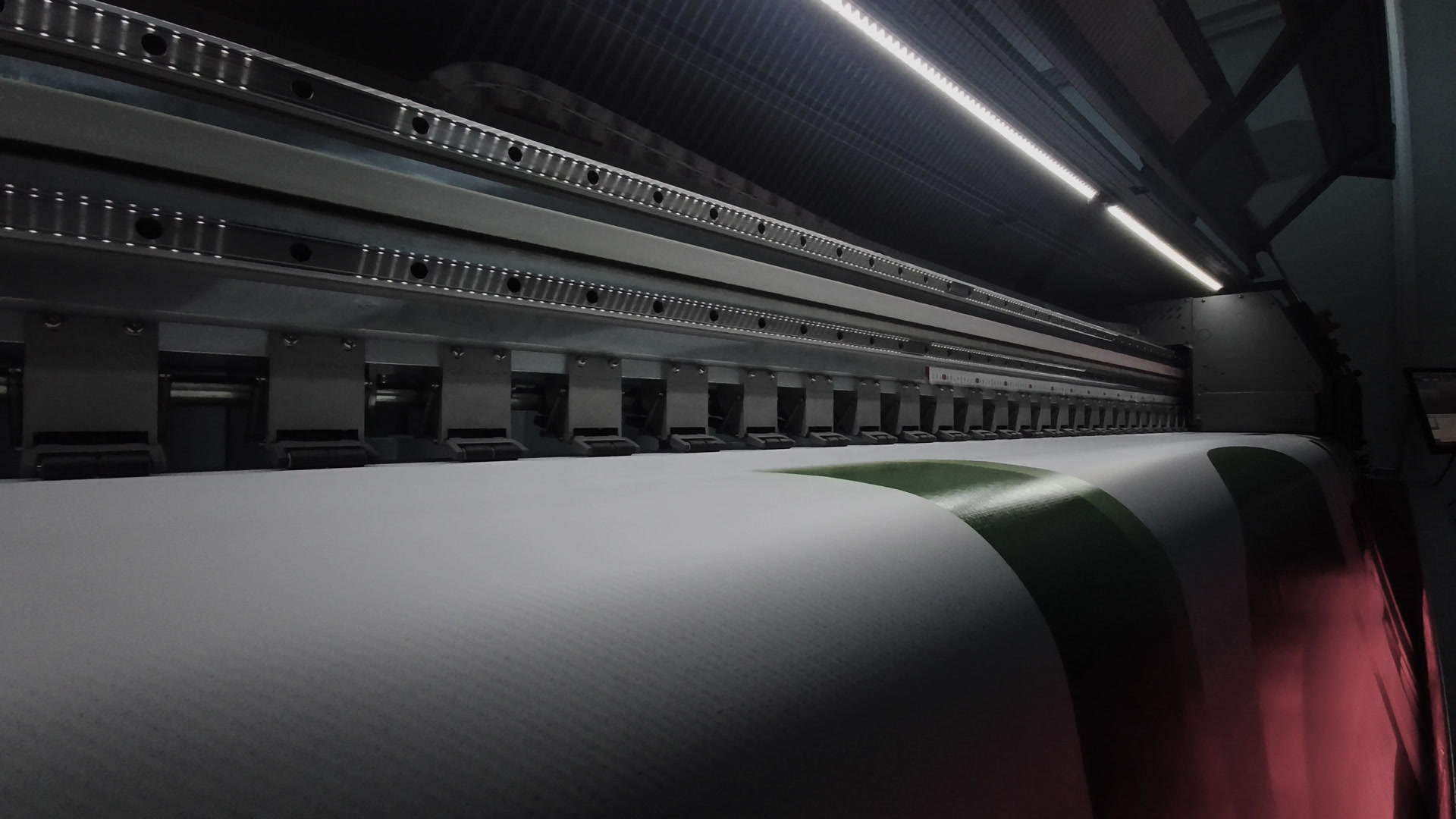 Wide-format print production