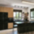 Black & Wood Kitchen