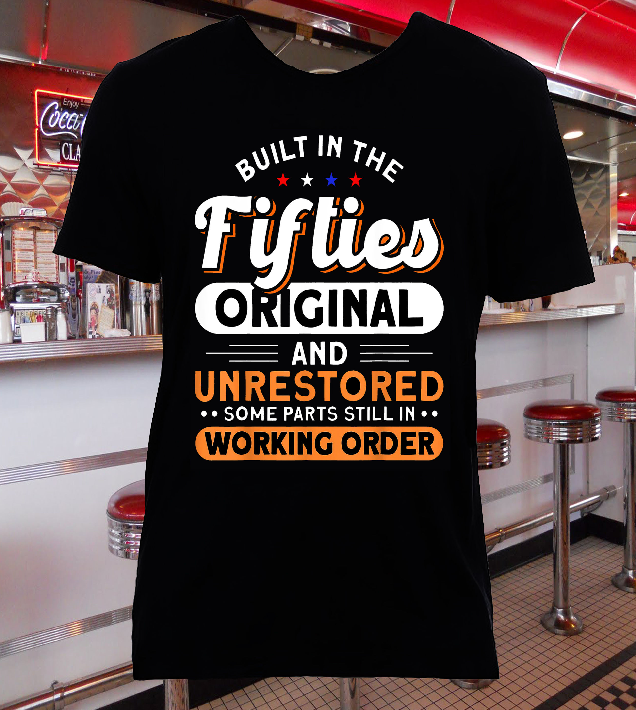 BUILT IN THE FIFTIES TSHIRT - (3001)