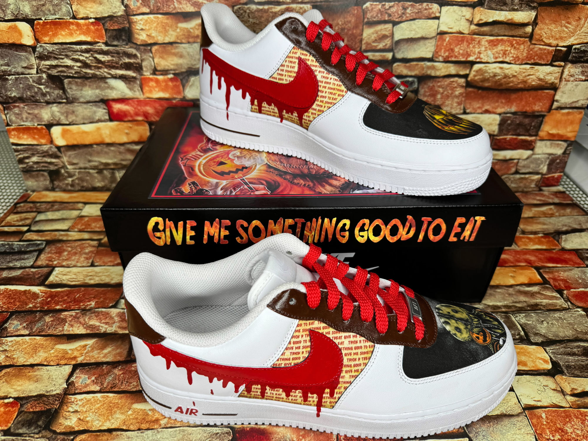 TRICK R TREAT CUSTOM NIKE SNEAKERS