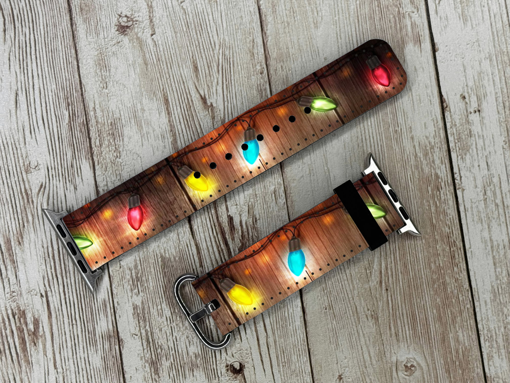 Christmas Lights Apple Watch Band