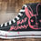 Thumbnail: BAD BUNNY CUSTOM CONVERSE HIGH TOP SNEAKERS