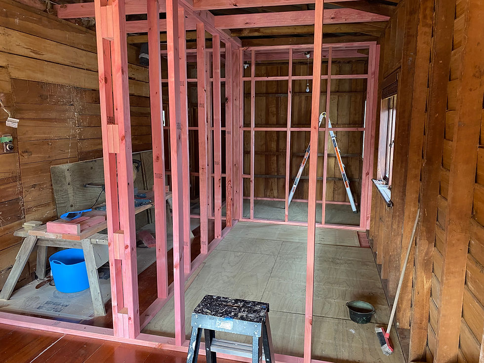Ensuite framing