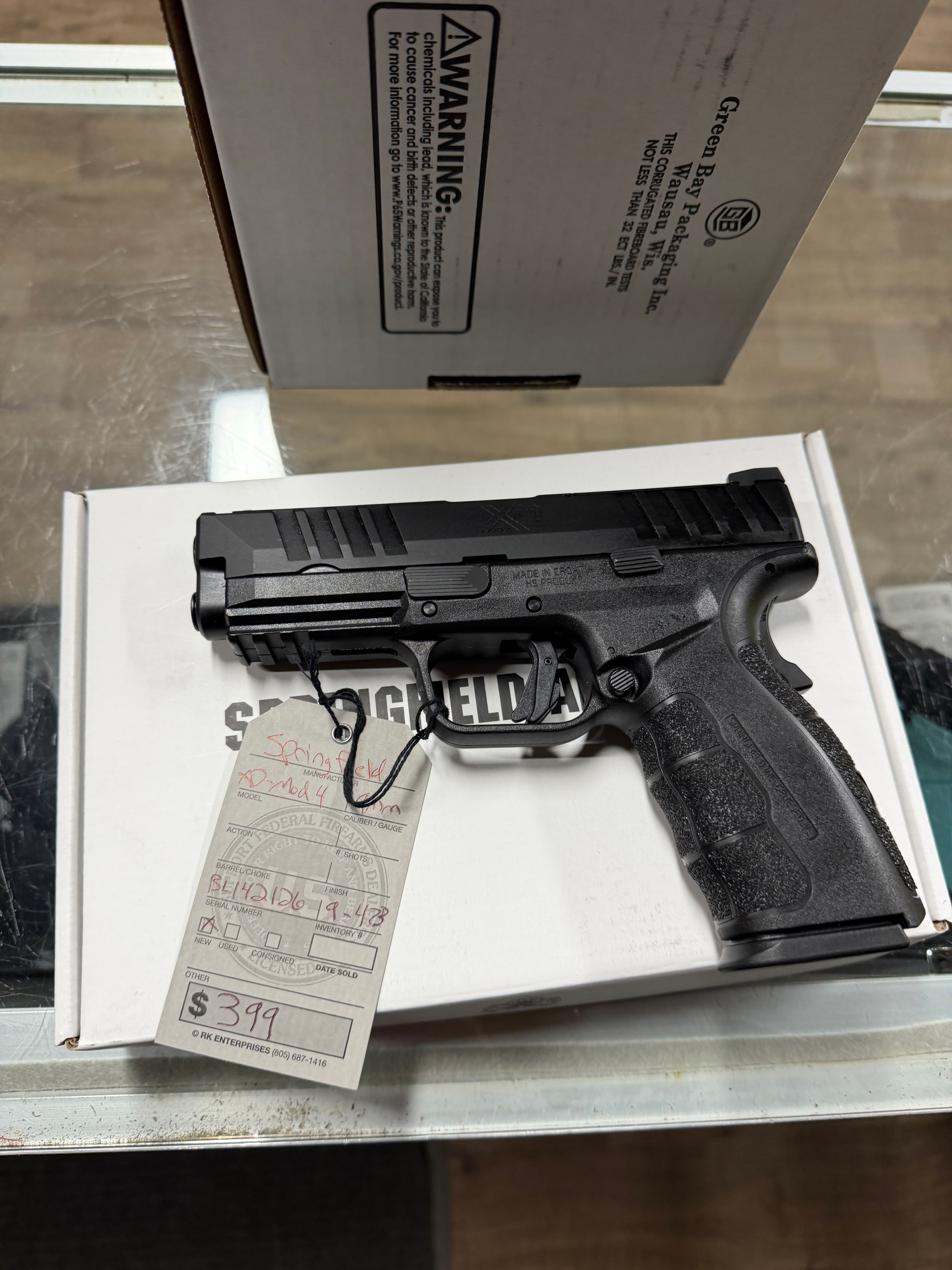 Springfield XD Mod 4 9mm