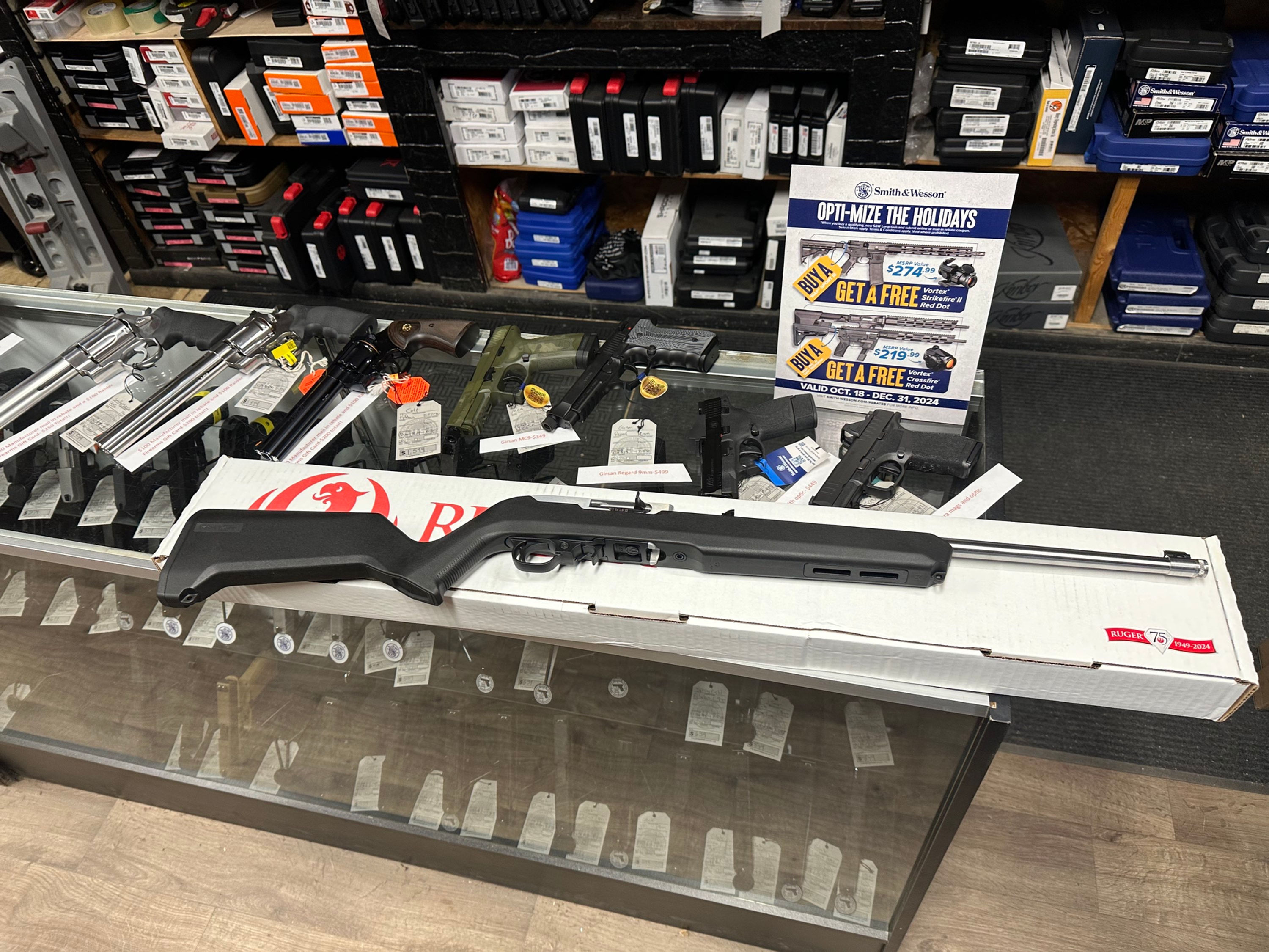 Ruger 10/22 magpul 75th anniversary 