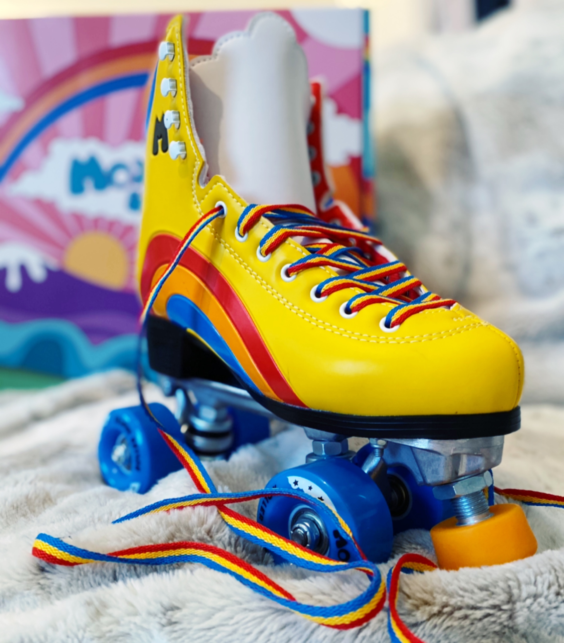 Inline & Roller Skating Equipment Outdoor Sports Rainbow Rider Sunshine