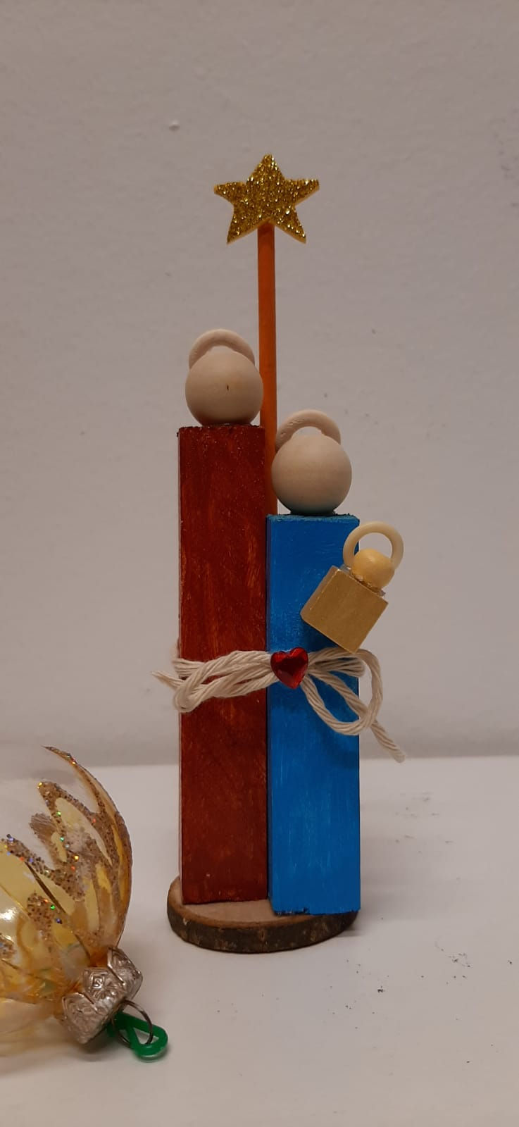 presepe di legno