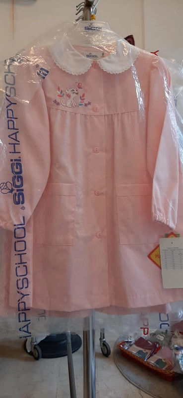 Grembiulini rosa