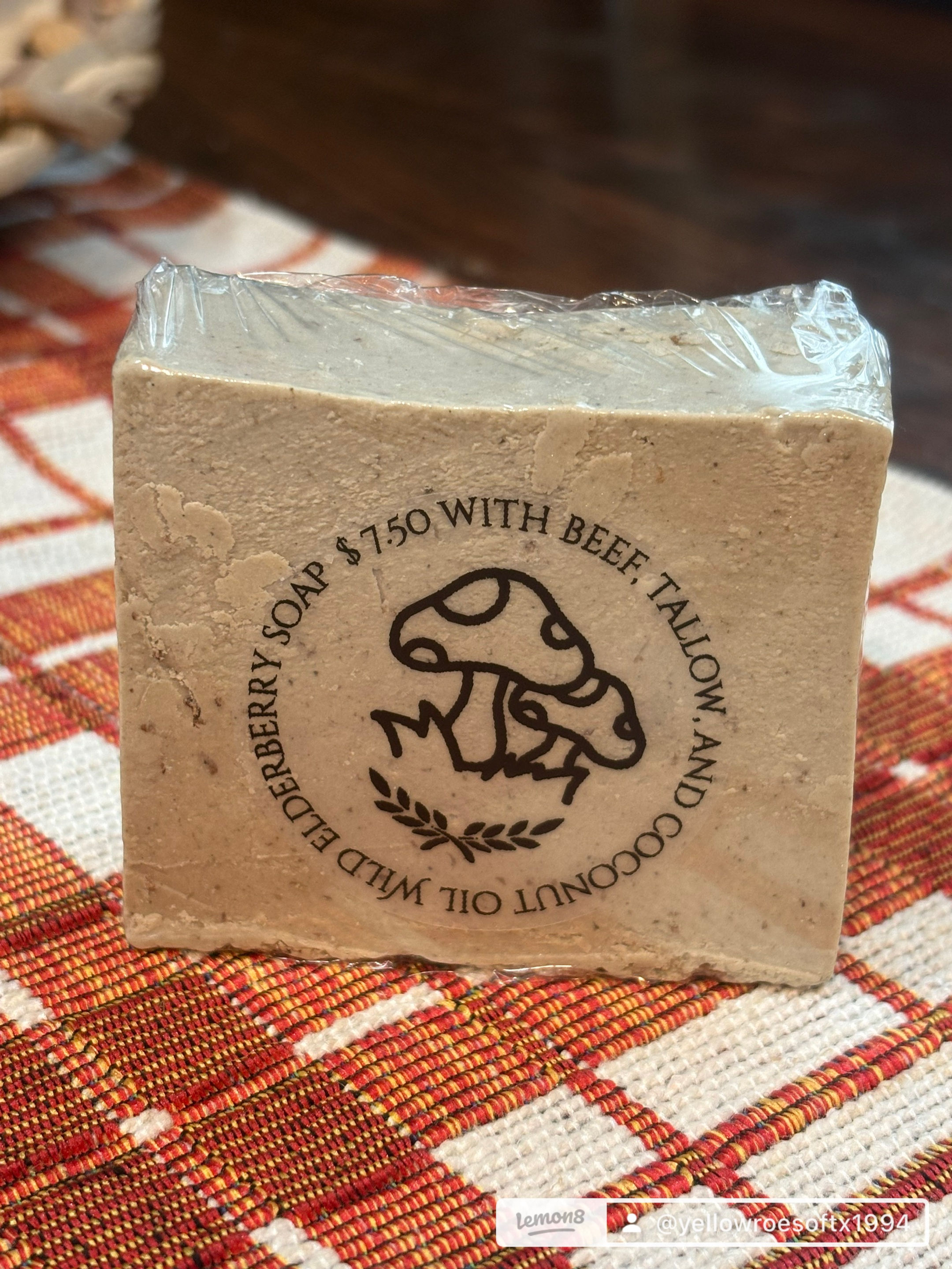 Elderberry soap