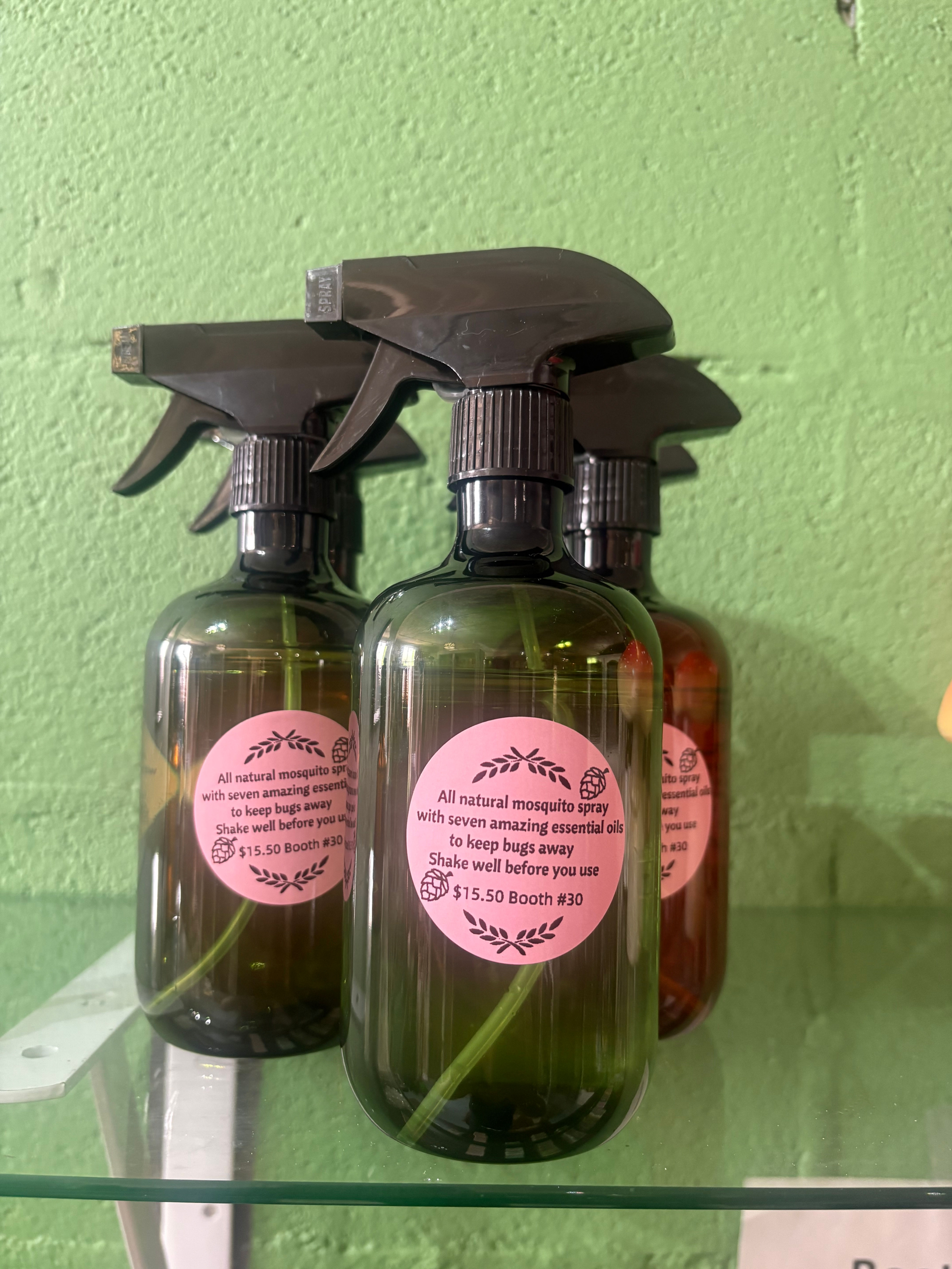 All natural mosquito bug spray