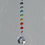 Miniatura: Crystal Prism Ball Chakra Suncatcher

