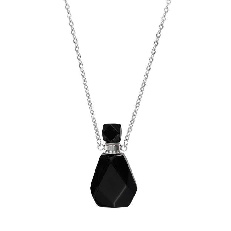 Thumbnail: Crystal Perfume Bottle Pendant