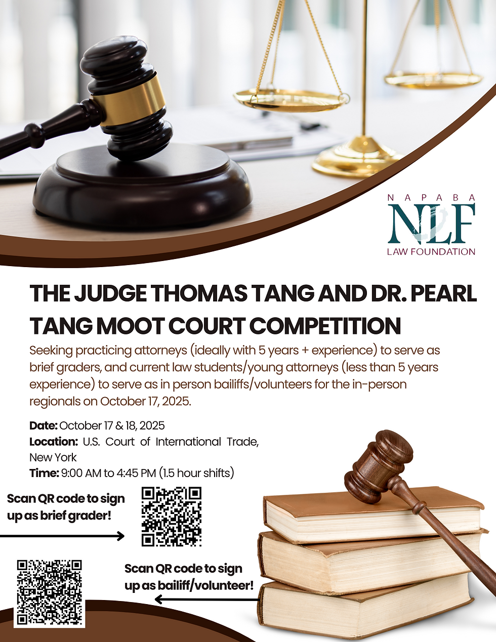2025 Judge Thomas Tang & Dr. Pearl Tang Moot Court Competition