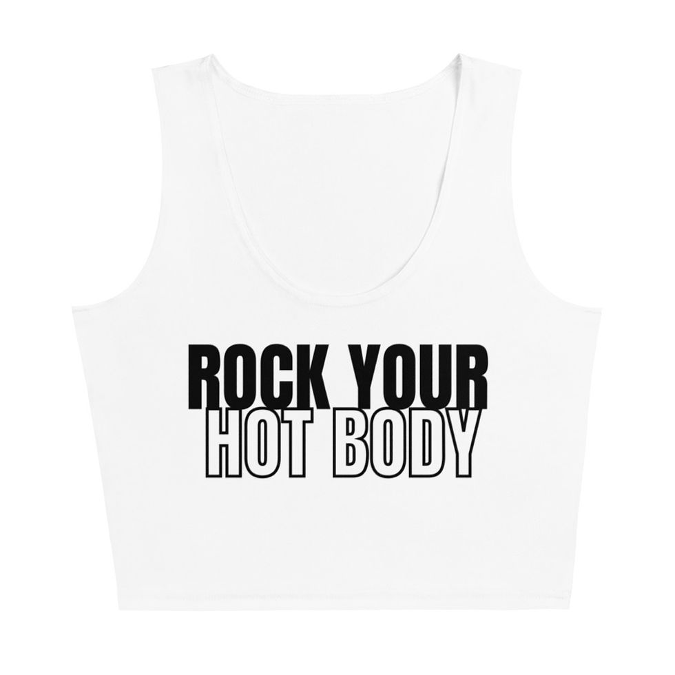 Rock Your Hot Body Crop Vest