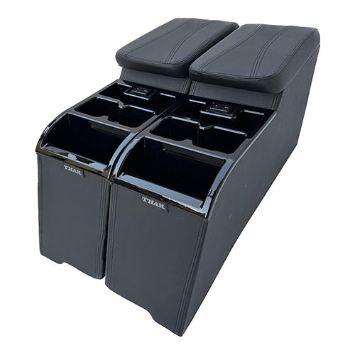 Thumbnail: ARM Rest (Black, Grey, Red Stiches)
