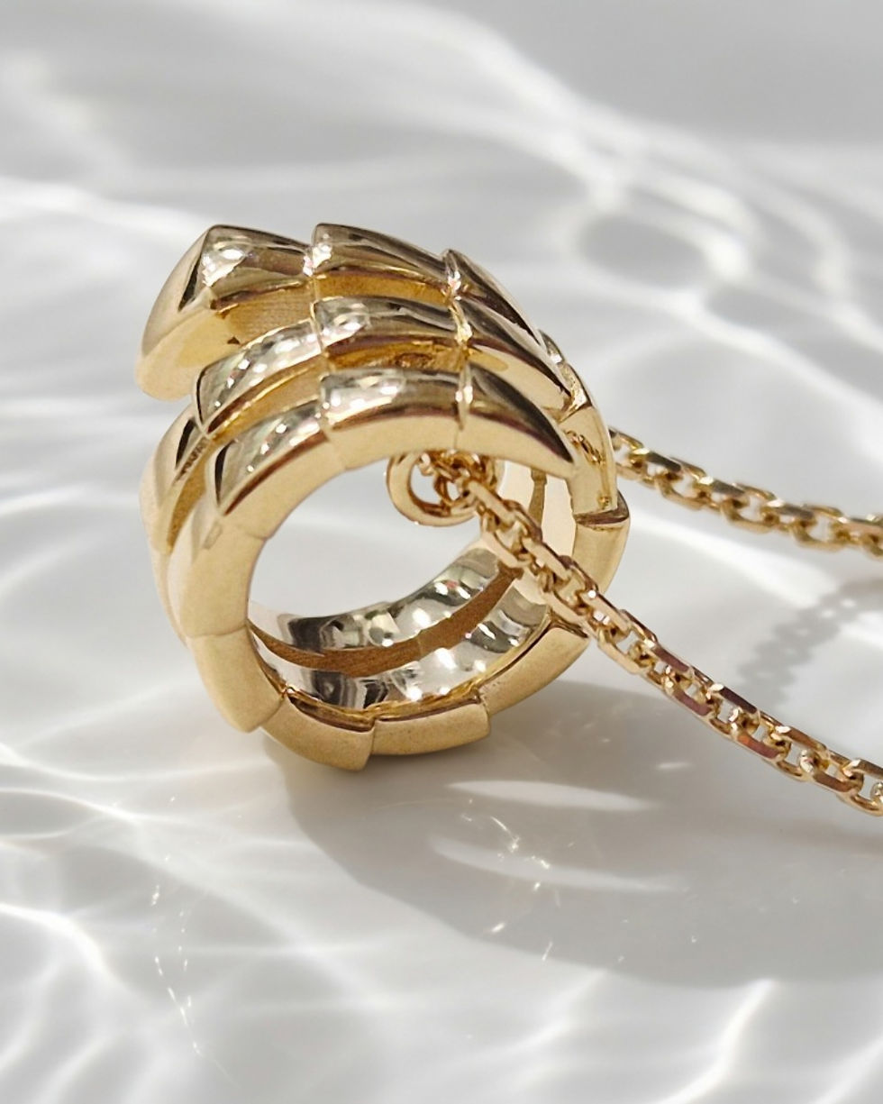 섬네일: Serpenti Viper Necklace. MINI Plain