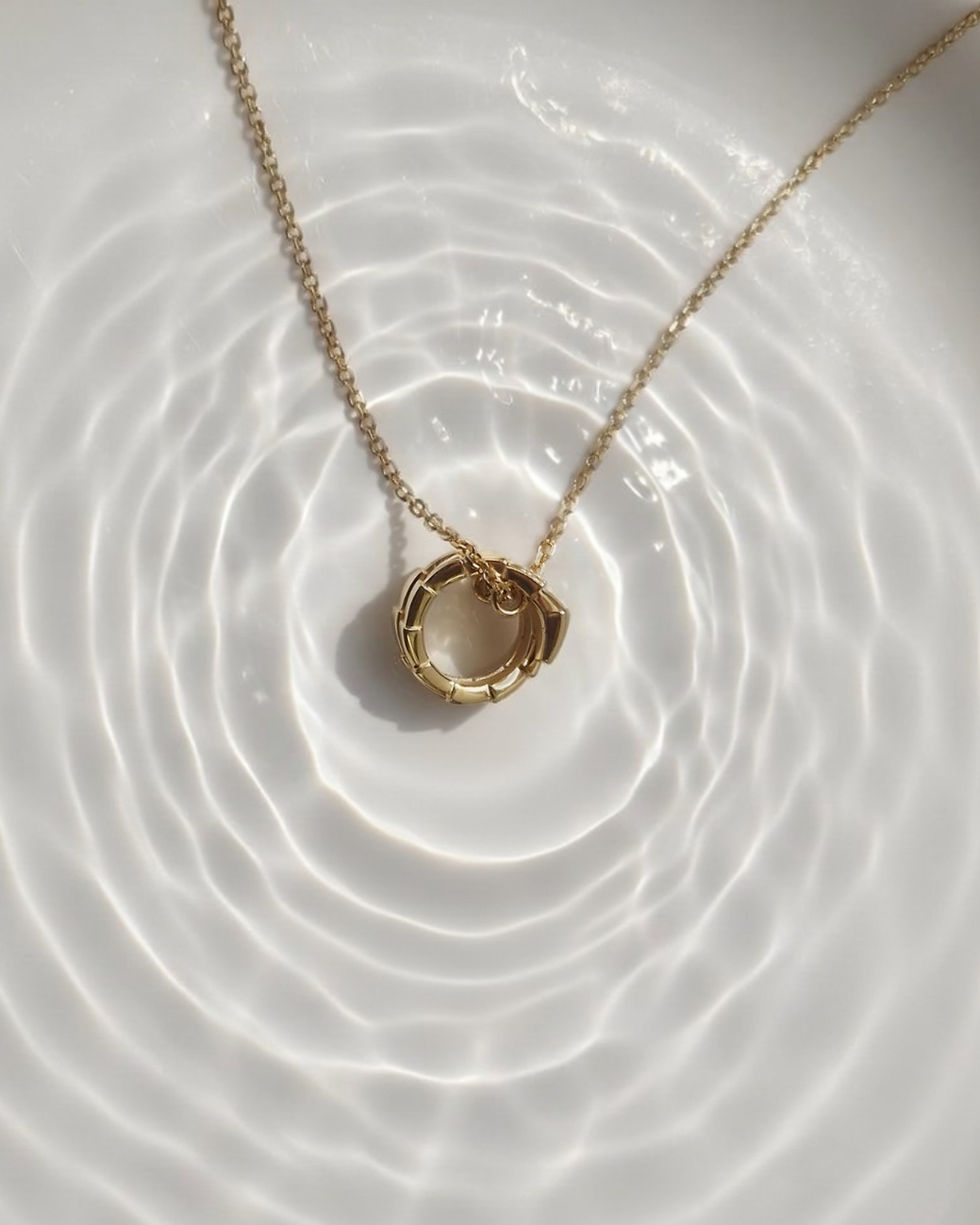 섬네일: Serpenti Viper Necklace. MINI Plain