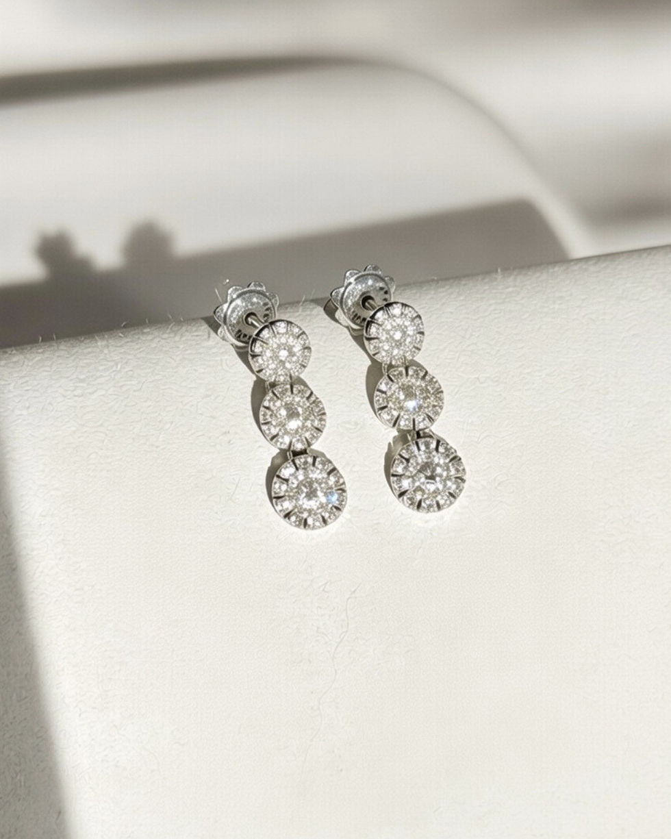 섬네일: argherita Diamonds Earrings.