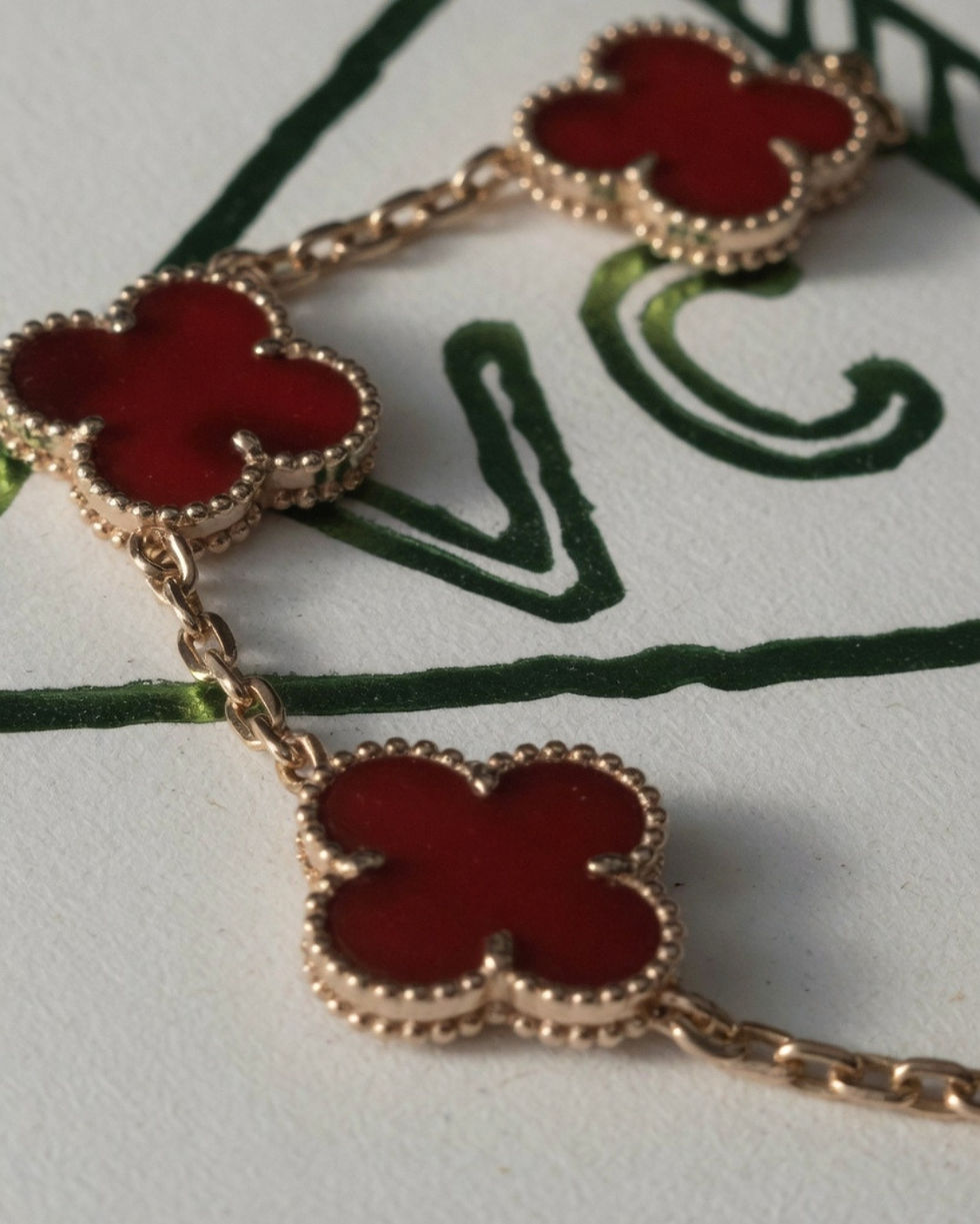 섬네일: Vintage Alhambra bracelet, 5motifs