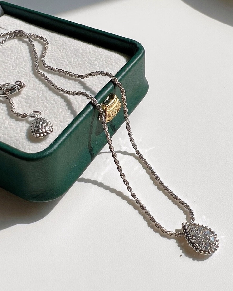 섬네일: Bohème pendant S Motif. LAB Diamond