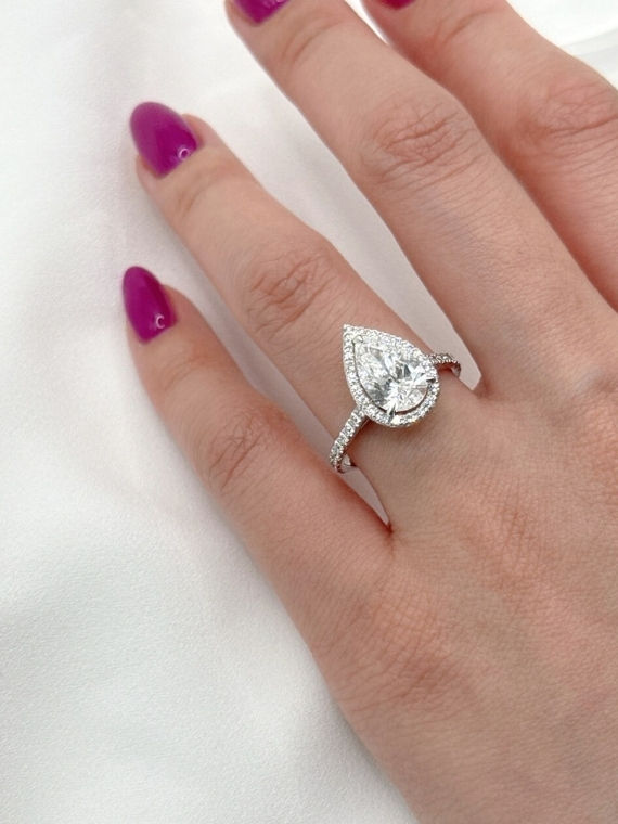 섬네일: Flo de Lune. 2ct LAB DIAMOND E컬러 VS1