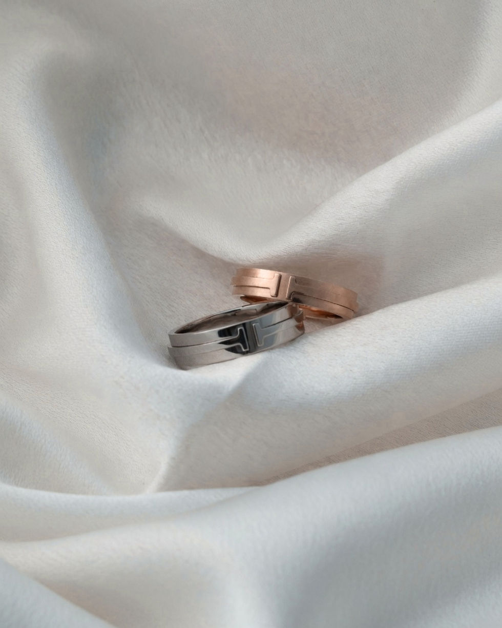 섬네일: T Wide.Narrow Plane Ring