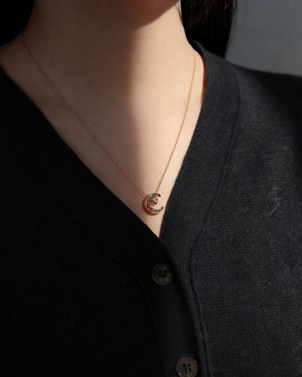 섬네일: COCO Necklace. REAL Diamond