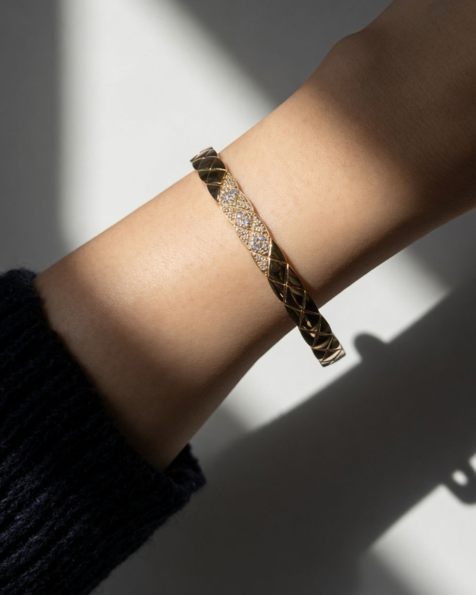 섬네일: Coco Crush bracelet. Lab Diamond