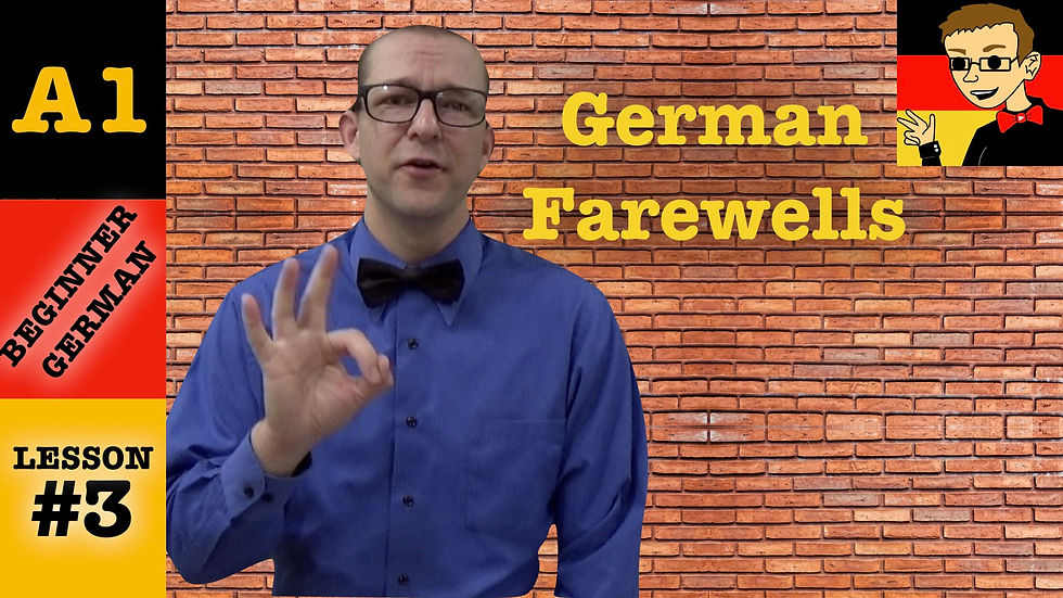 German Farewells
