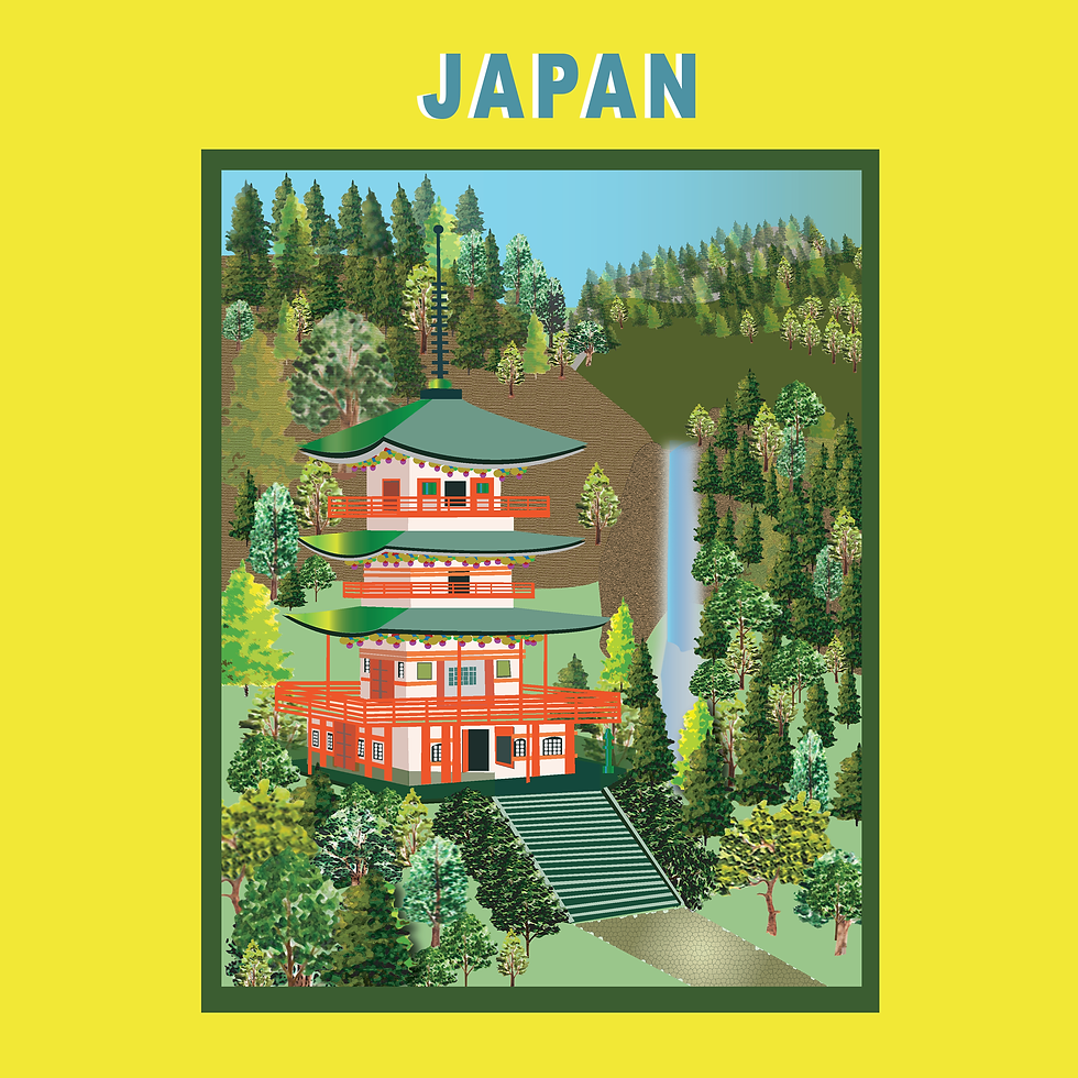Japanese Tera (Temple)