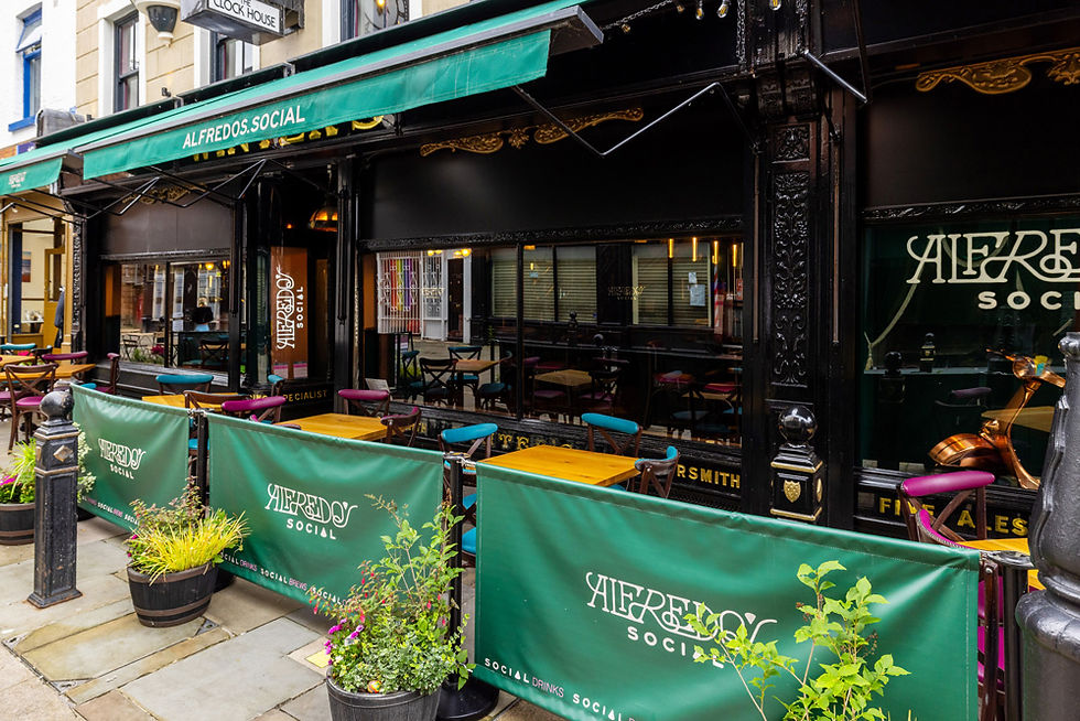 Alfredo's Social exterior