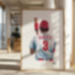 Bryce Harper art Phillies Bryce Harper print Bryce Harper watercolor Phillies fan art Bryce Harper poster Philadelphia Philly