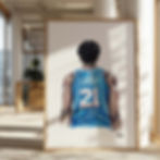joel embiid painting, water color painting, philly, philadelphia sixers, basketball art, go birds, philadelphia art, water co